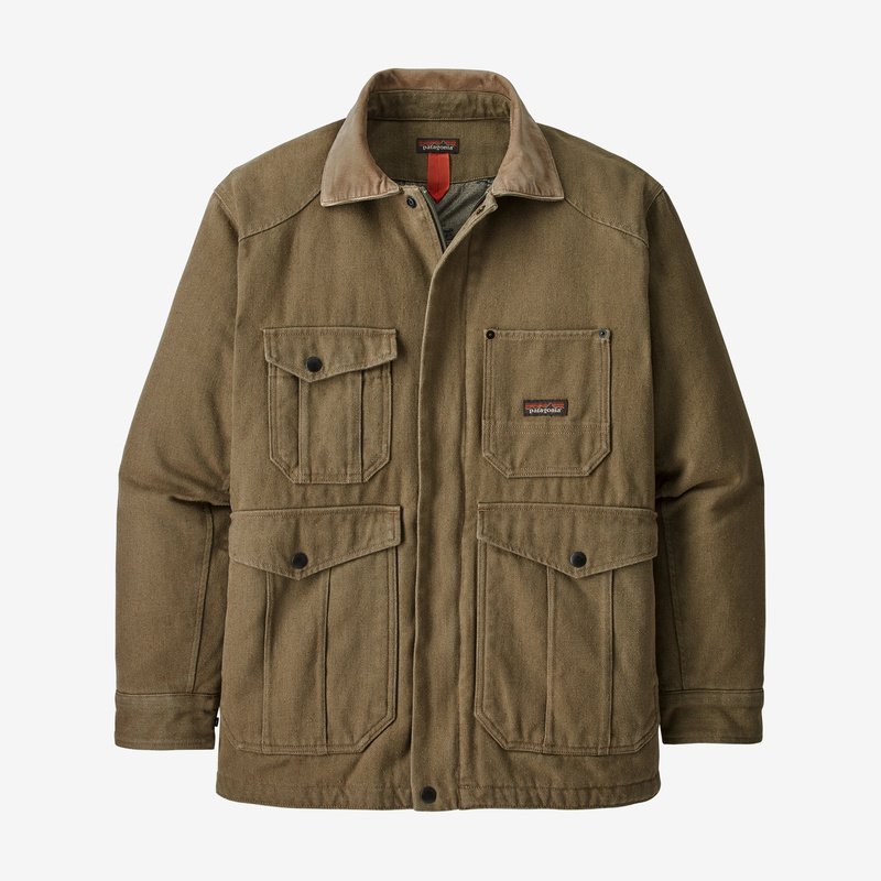 Patagonia Men's Iron Forge Hemp® Canvas Barn Coat - Dark Ash