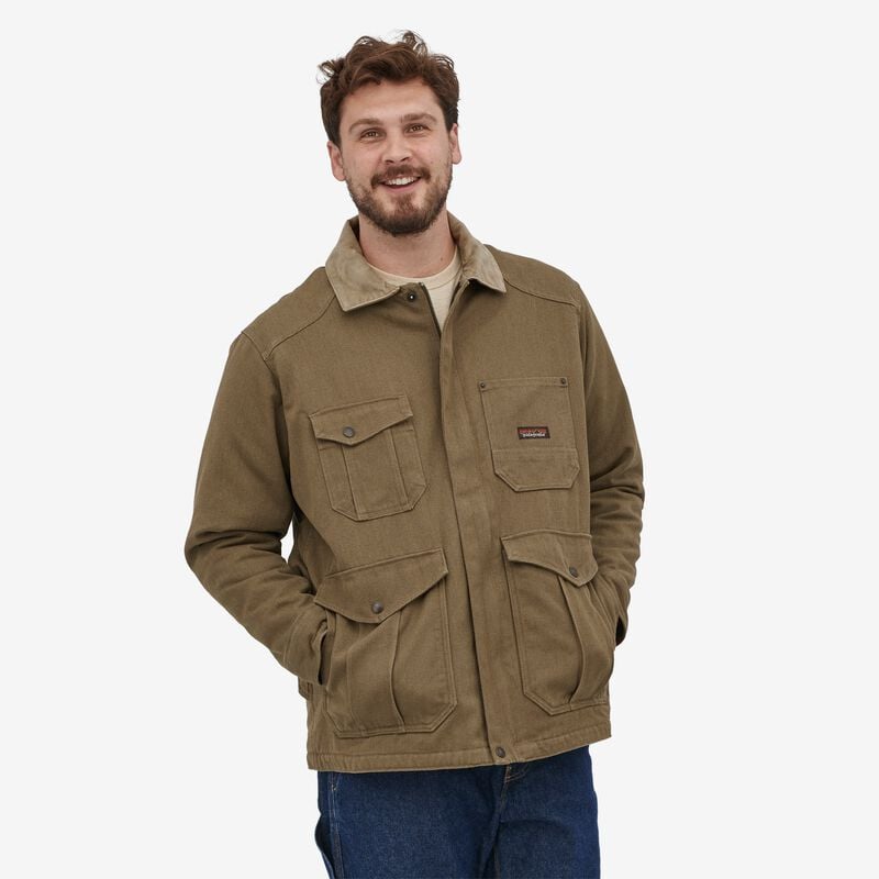 Patagonia Men's Iron Forge Hemp® Canvas Barn Coat - Dark Ash