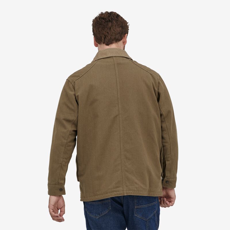 Patagonia Men's Iron Forge Hemp® Canvas Barn Coat - Dark Ash