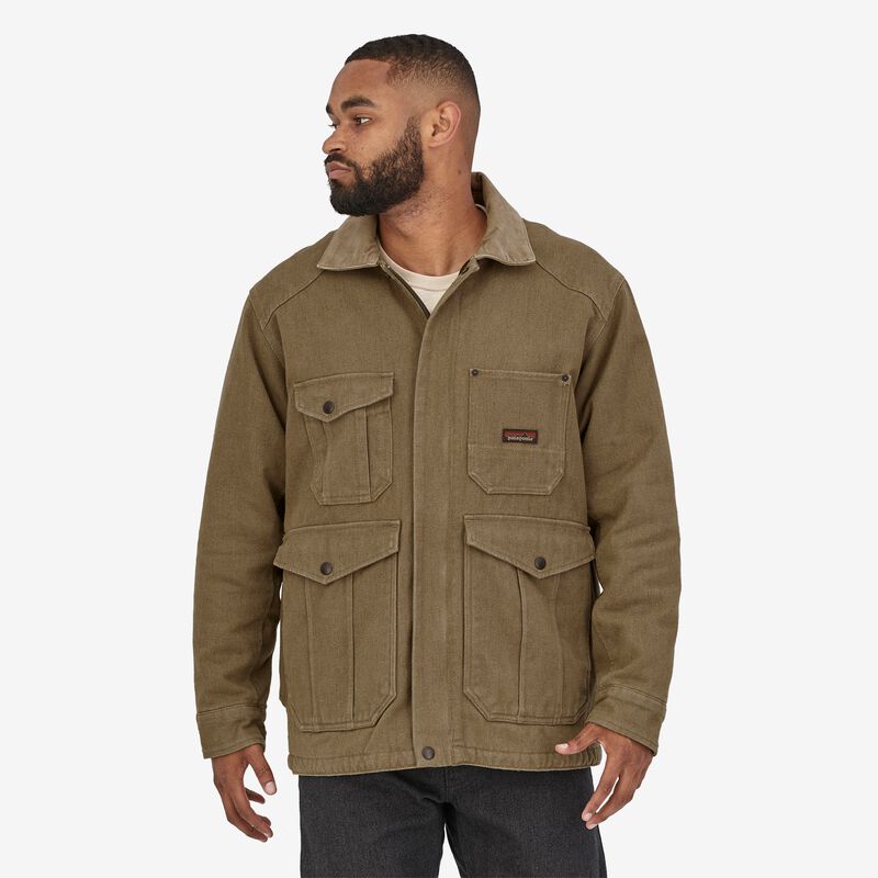 Patagonia Men's Iron Forge Hemp® Canvas Barn Coat - Dark Ash