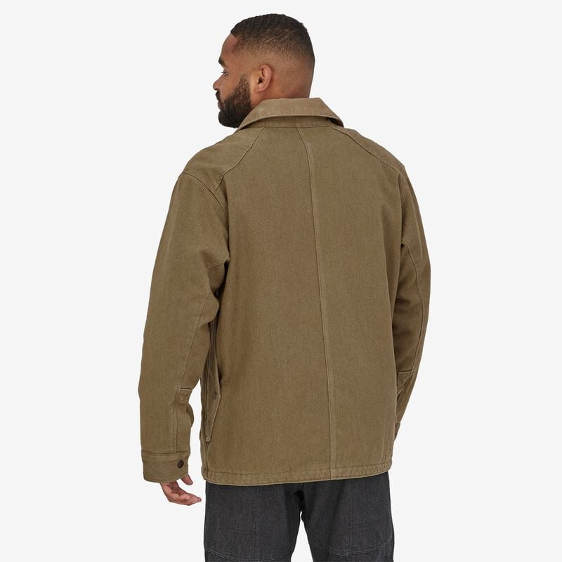 Patagonia Men's Iron Forge Hemp® Canvas Barn Coat - Dark Ash