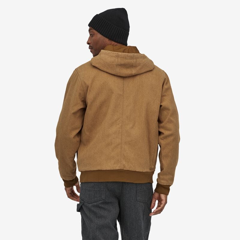 Patagonia Men's Iron Forge Hemp® Canvas Hooded Jacket - Coriander Brown