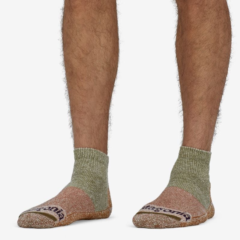 Patagonia Hemp Quarter Socks - Cabin Fever: Wyoming Green