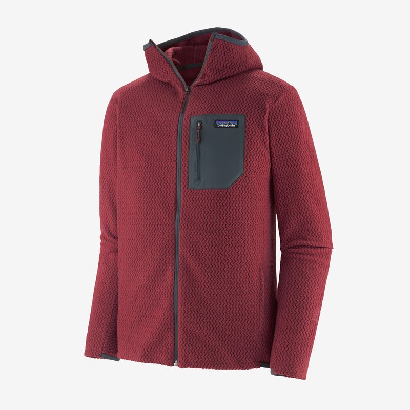 Patagonia Men's R1® Air Full-Zip Hoody - Sequoia Red