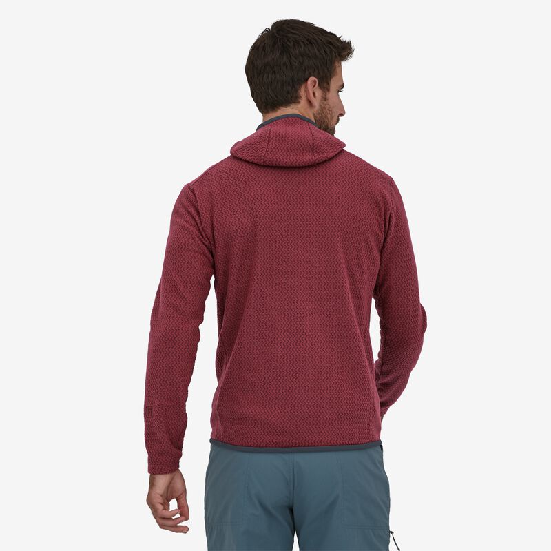Patagonia Men's R1® Air Full-Zip Hoody - Sequoia Red
