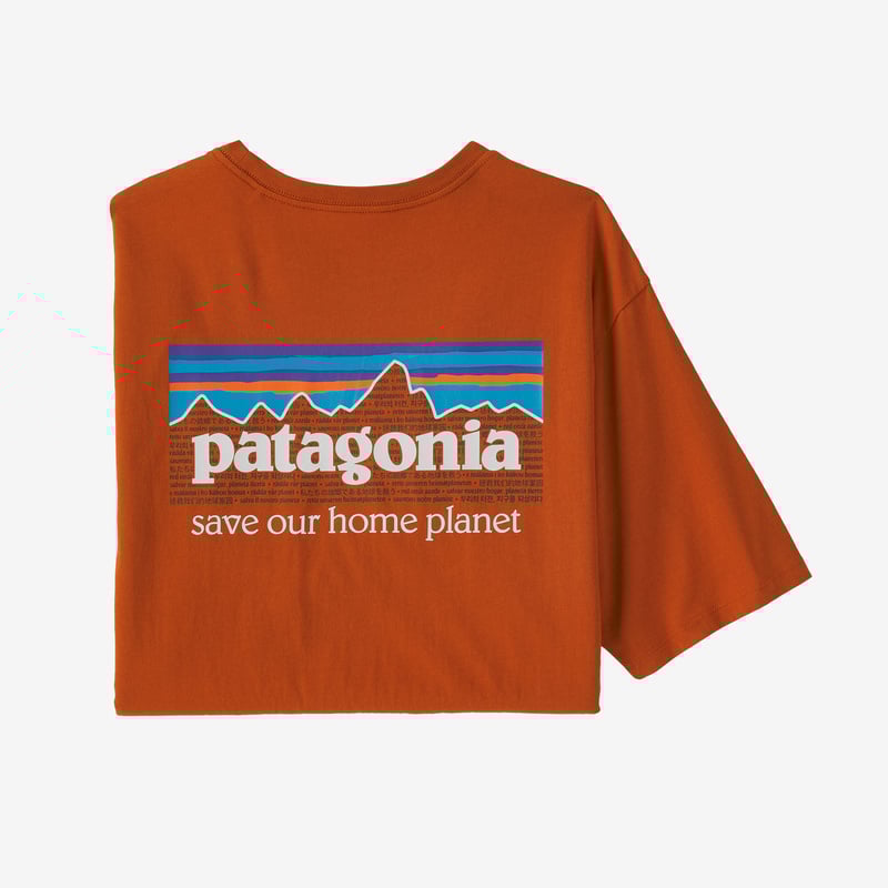 Patagonia Men's P-6 Mission Organic T-Shirt - Sandhill Rust