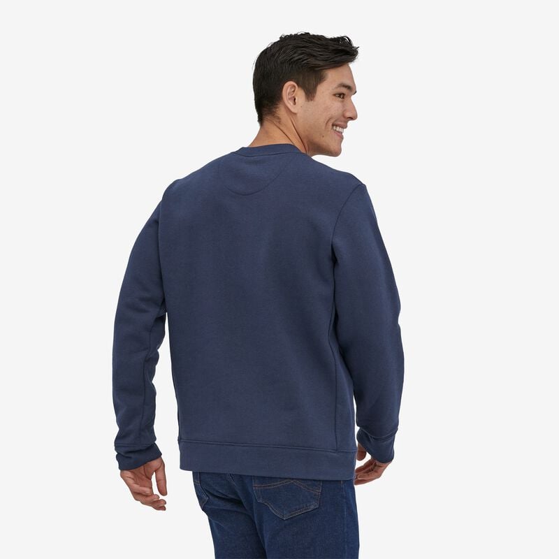 Patagonia Fitz Roy Horizons Uprisal Crew Sweatshirt - New Navy
