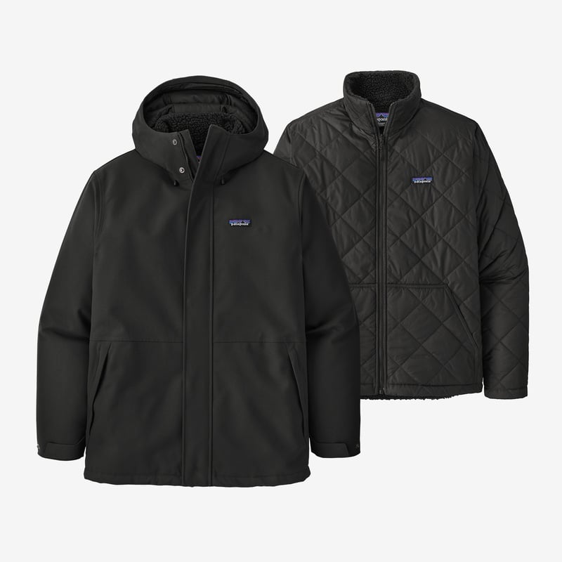 Patagonia Men's Lone Mountain 3-in-1 Jacket - Black
