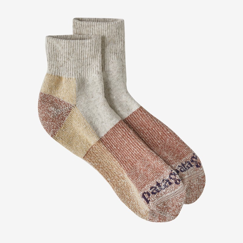 Patagonia Hemp Quarter Socks - Cabin Fever: Sisu Brown