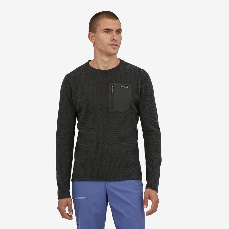 Patagonia Men's R1® Air Fleece Crew - Sequoia Red