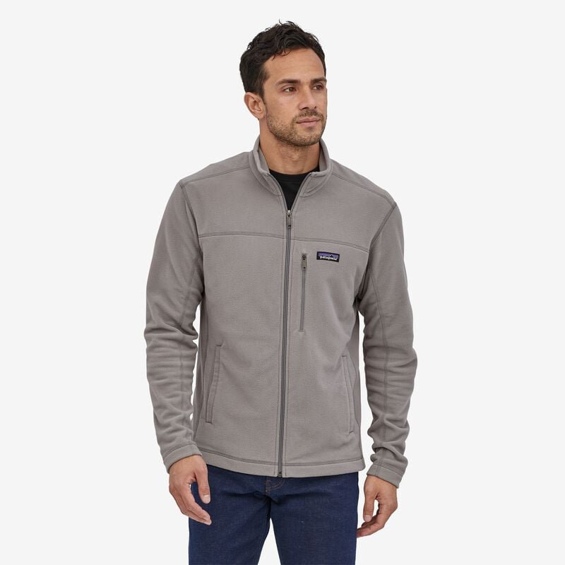 Patagonia Men's Micro D® Fleece Jacket - Feather Grey