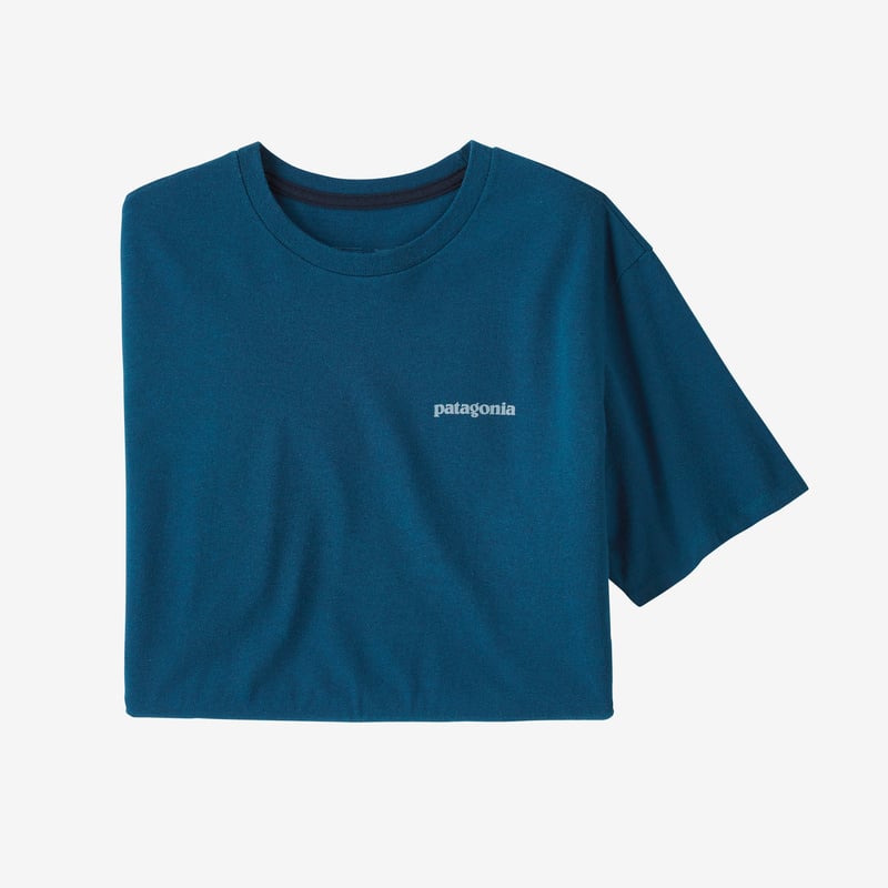 Patagonia Fitz Roy Icon Responsibili-Tee® - Wavy Blue