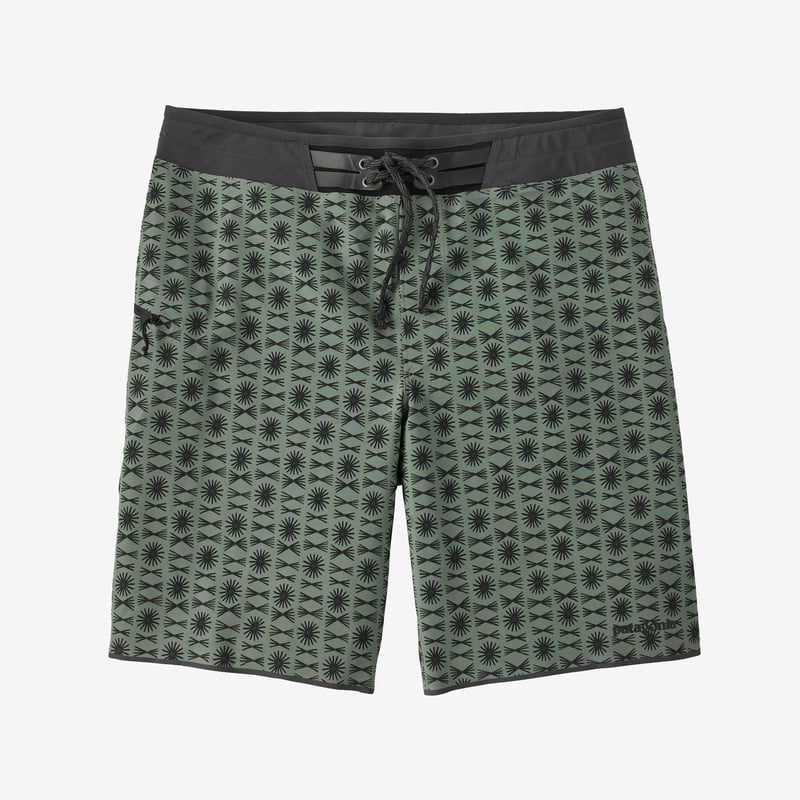 Patagonia Men's Hydrolock Boardshorts - 19" - Aligned: Hemlock Green