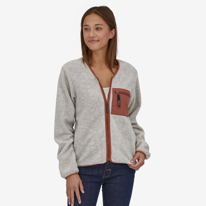 Patagonia Synchilla® Fleece Cardigan Jacket - Oatmeal Heather