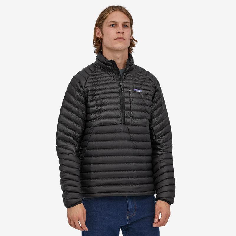 Patagonia Men's AlpLight Down Pullover - Black