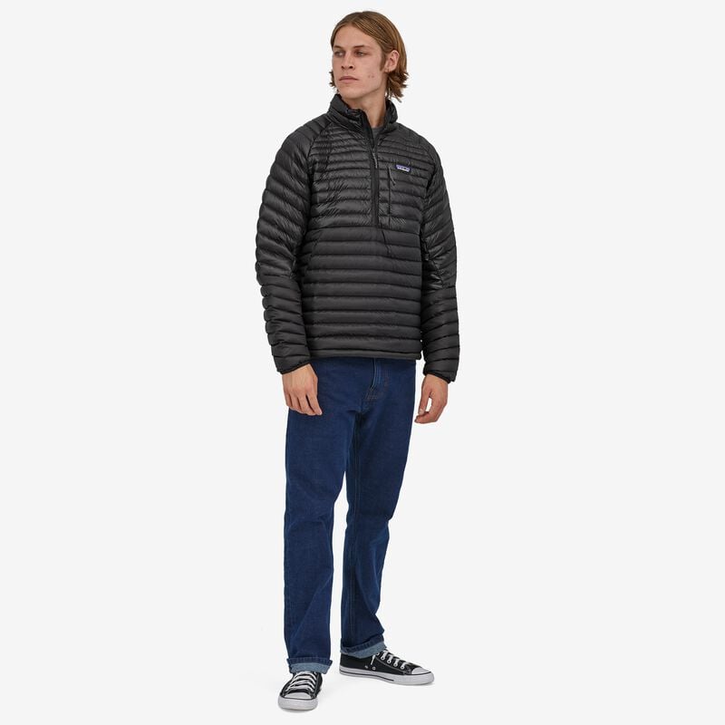 Patagonia Men's AlpLight Down Pullover - Black