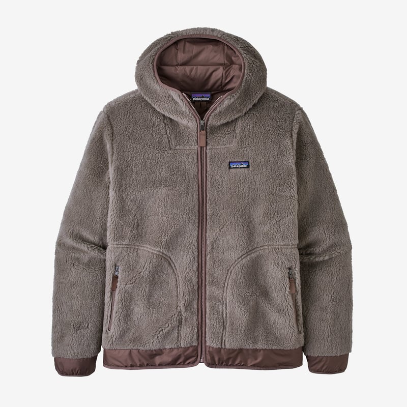 Patagonia Men's Woolyester Pile Fleece Hoody - Furry Taupe