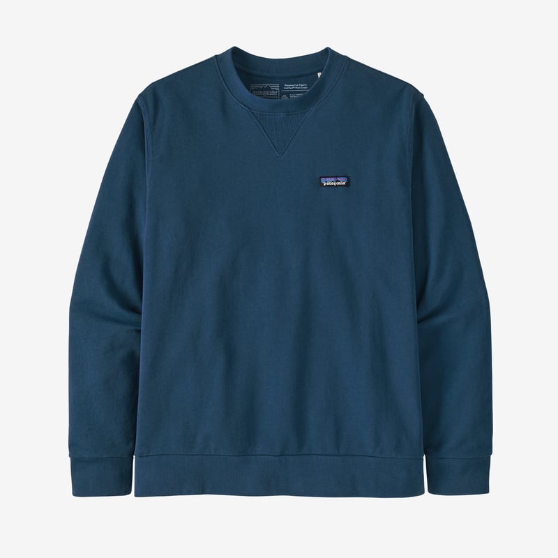 Patagonia Regenerative Organic Certified™ Cotton Crewneck Sweatshirt - Tidepool Blue