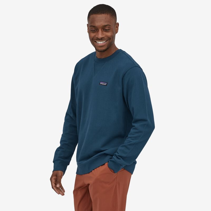 Patagonia Regenerative Organic Certified™ Cotton Crewneck Sweatshirt - Tidepool Blue