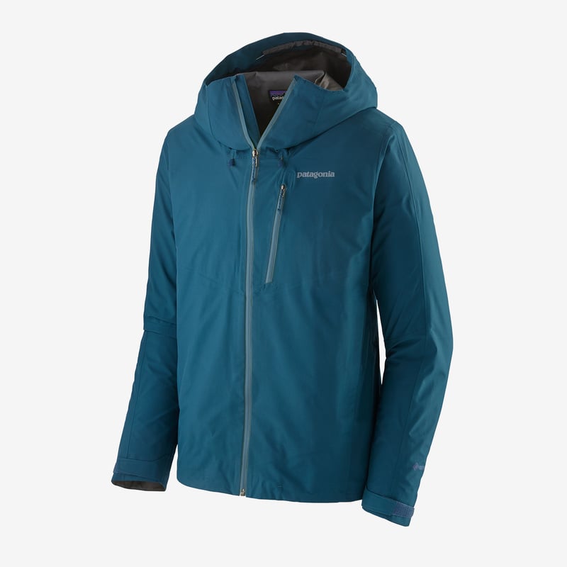 Patagonia Men's Calcite Jacket - Crater Blue w/Abalone Blue