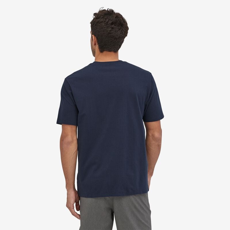 Patagonia Men's Alpine Icon Regenerative Organic Certified™ Cotton T-Shirt - New Navy