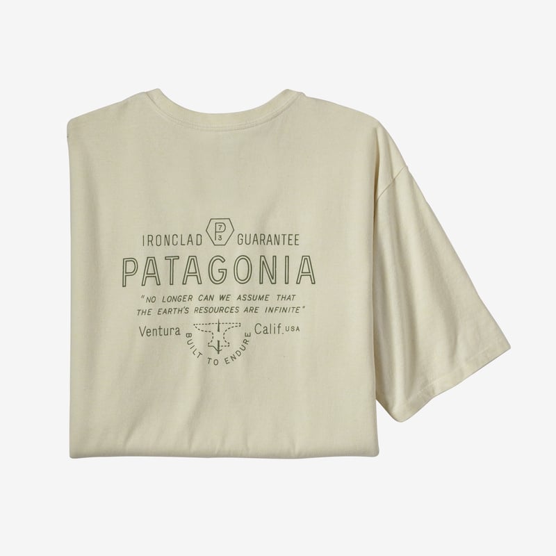 Patagonia Men's Forge Mark Responsibili-Tee® - Birch White