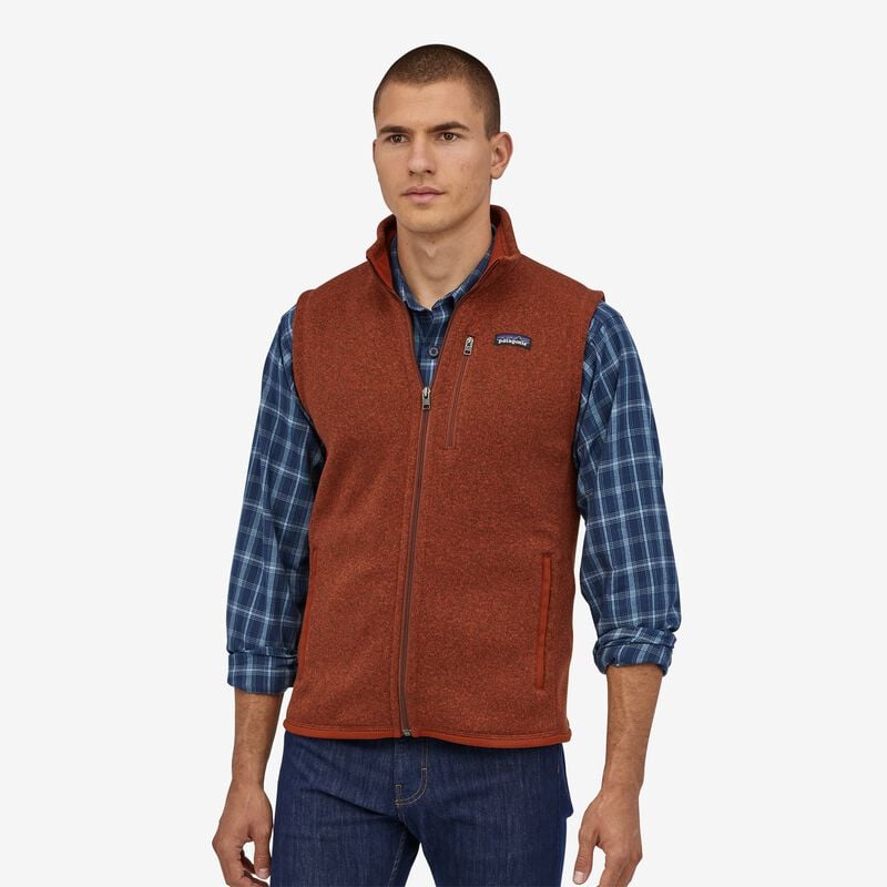 Patagonia Men's Better Sweater® Fleece Vest - Barn Red