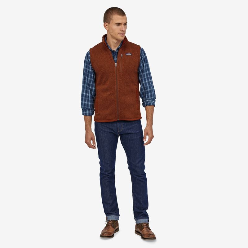 Patagonia Men's Better Sweater® Fleece Vest - Barn Red