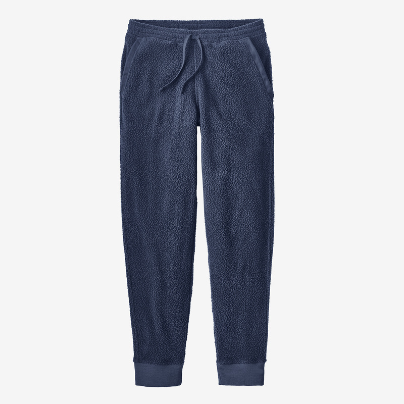 Patagonia Men's Shearling Fleece Pants - New Navy