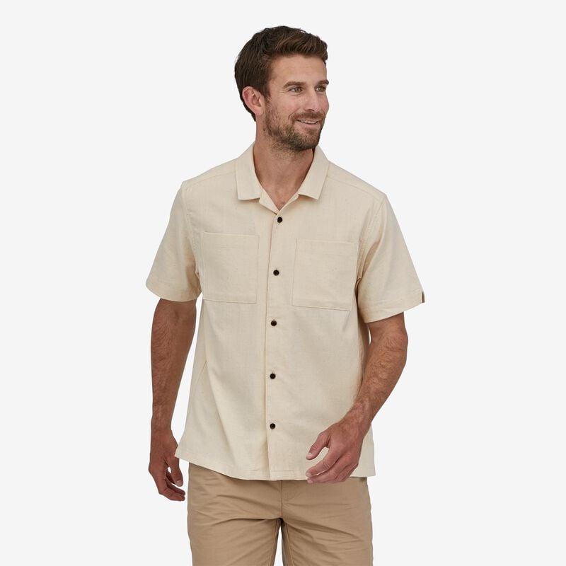 Patagonia Men's Organic Cotton Camp Shirt - Undyed Natural