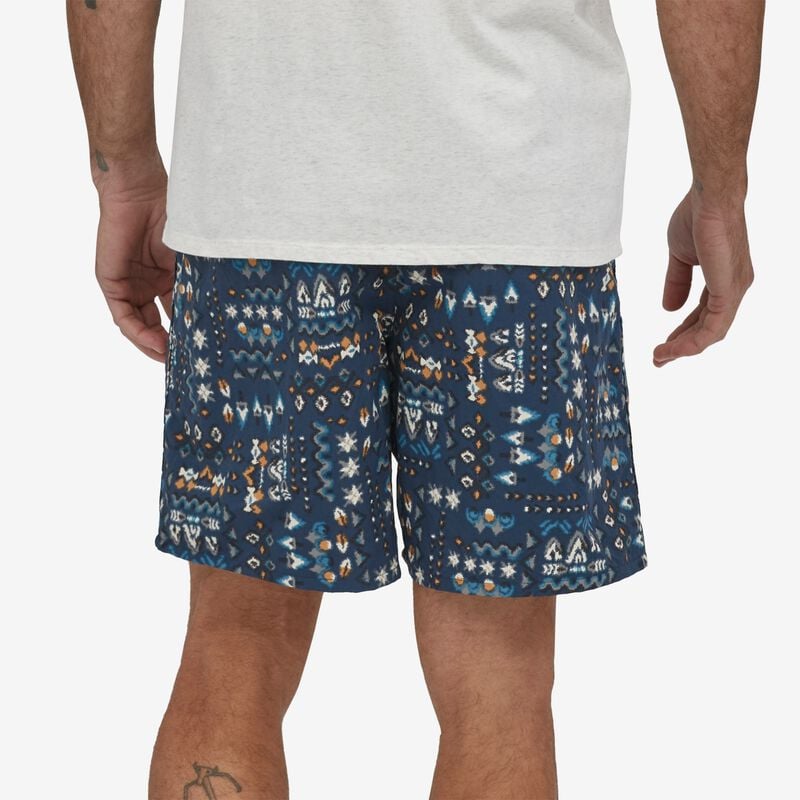 Patagonia Men's Baggies™ Longs - 7" - Wandering Woods: Tidepool Blue