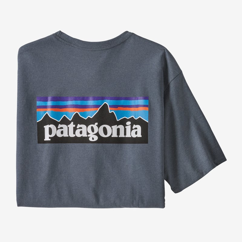 Patagonia Men's P-6 Logo Responsibili-Tee® - Plume Grey