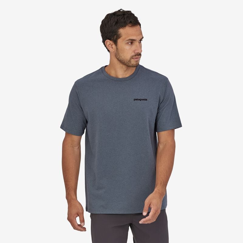 Patagonia Men's P-6 Logo Responsibili-Tee® - Plume Grey