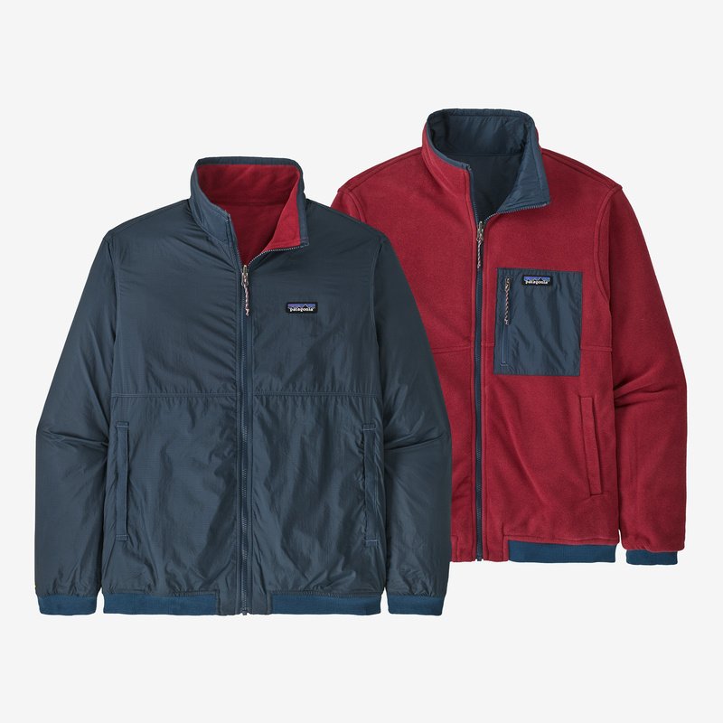 Patagonia Men's Reversible Shelled Microdini Jacket - Tidepool Blue