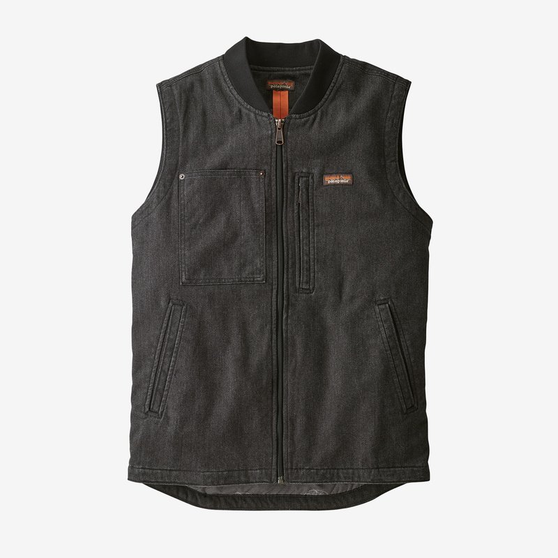 Patagonia Men's All Seasons Hemp Canvas Vest - Ink Black