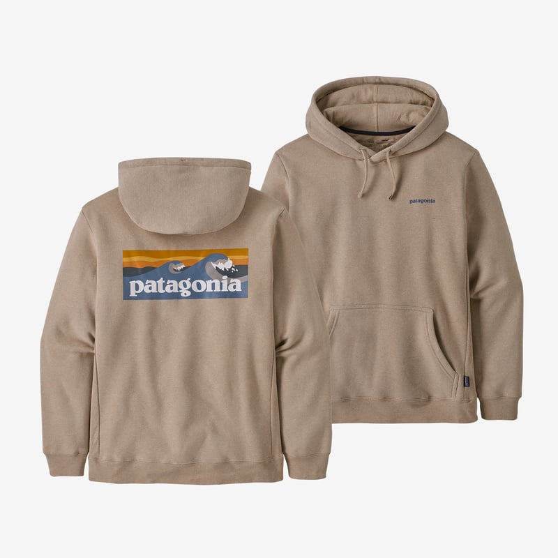 Patagonia Boardshort Logo Uprisal Hoody - Oar Tan