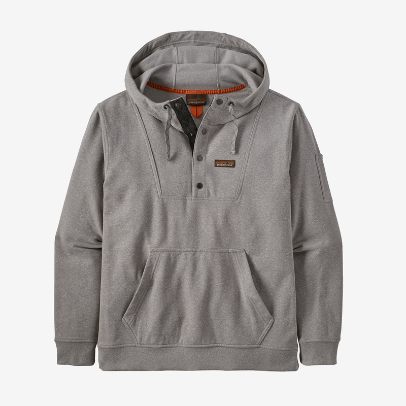 Patagonia Men's Hemp Hoody Sweatshirt - Salt Grey