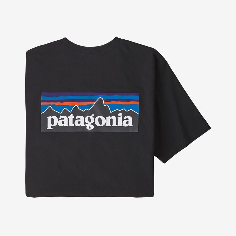 Patagonia Men's P-6 Logo Responsibili-Tee® - Black