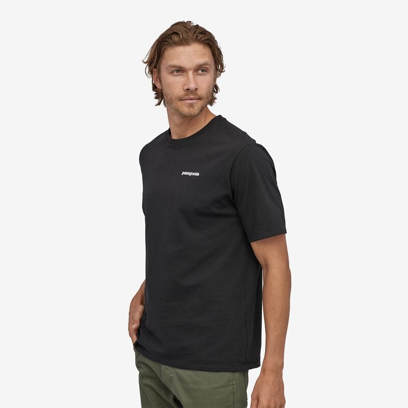 Patagonia Men's P-6 Logo Responsibili-Tee® - Black