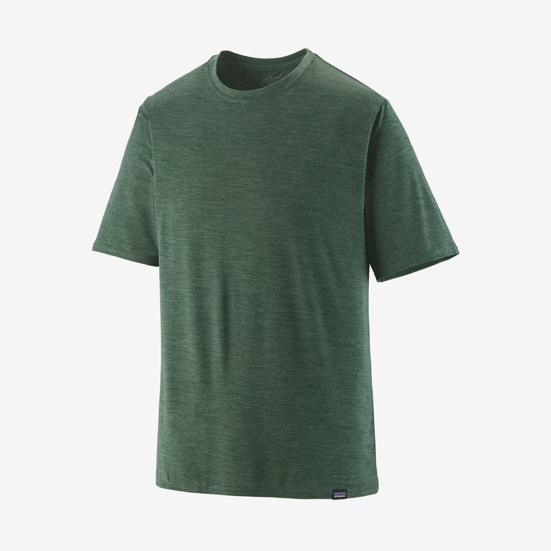 Patagonia Men's Capilene® Cool Daily Shirt - Pinyon Green - Hemlock Green X-Dye