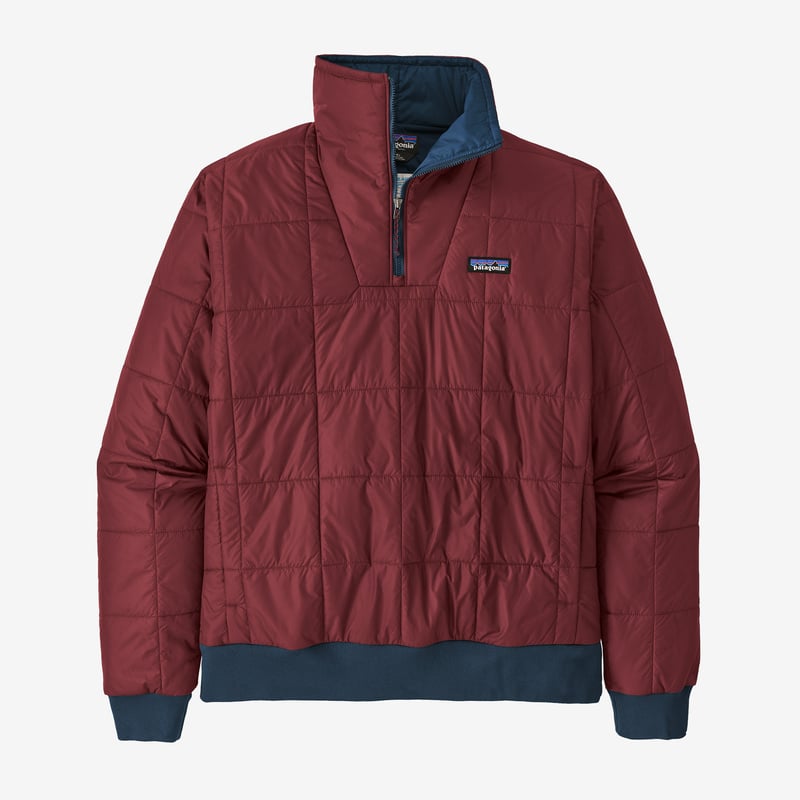 Patagonia Men's Box Quilted Pullover - Sequoia Red