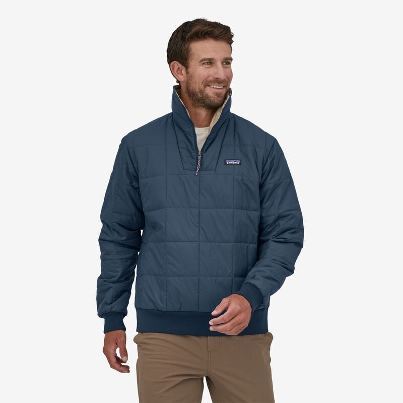 Patagonia Men's Box Quilted Pullover - Sequoia Red