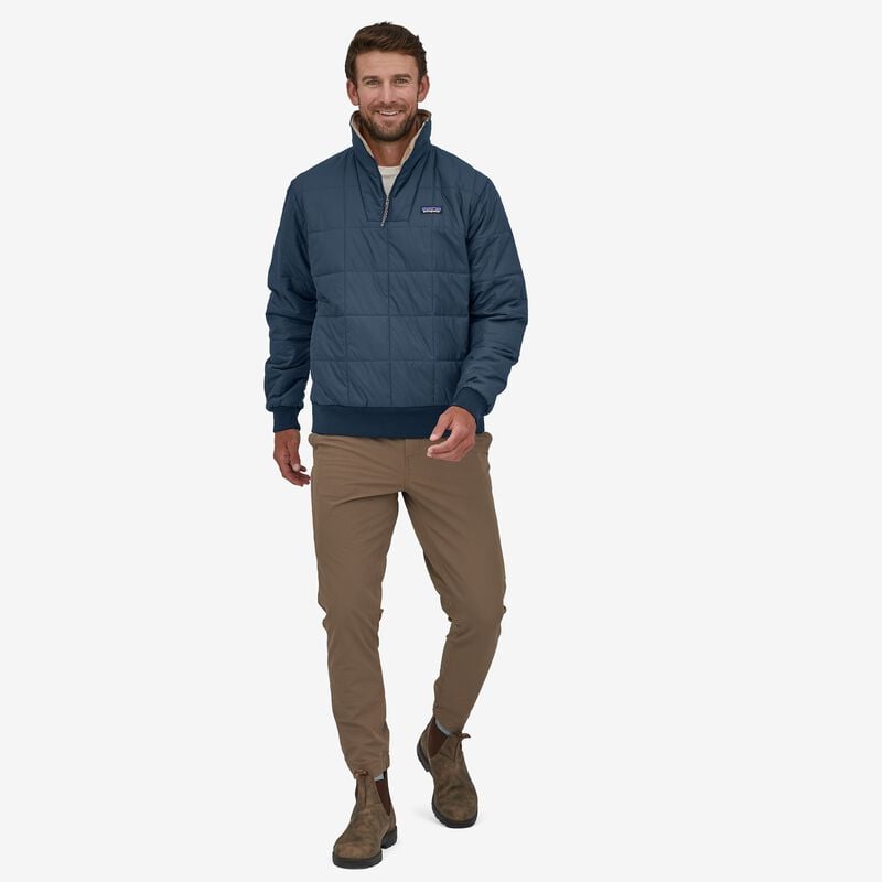 Patagonia Men's Box Quilted Pullover - Sequoia Red