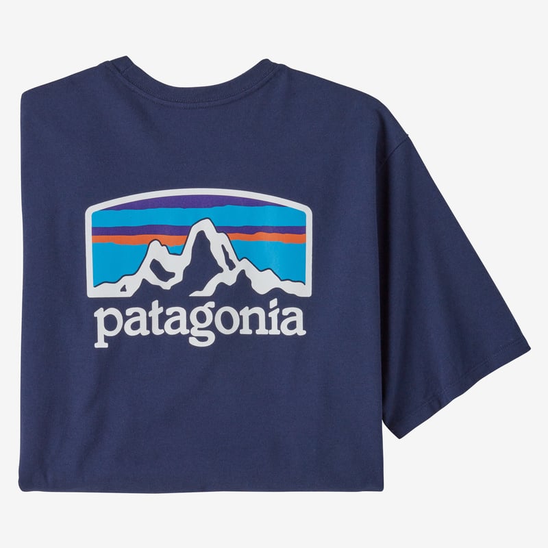 Patagonia Men's Fitz Roy Horizons Responsibili-Tee® - Sound Blue