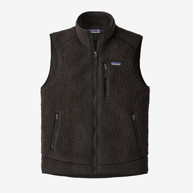 Patagonia Men's Retro Pile Fleece Vest - Black