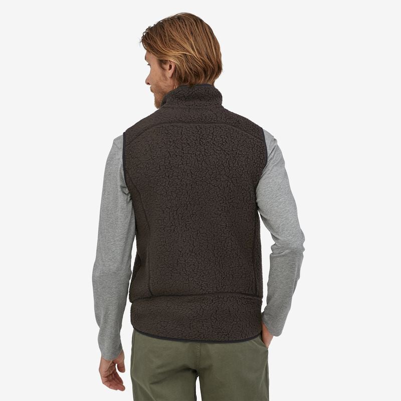 Patagonia Men's Retro Pile Fleece Vest - Black