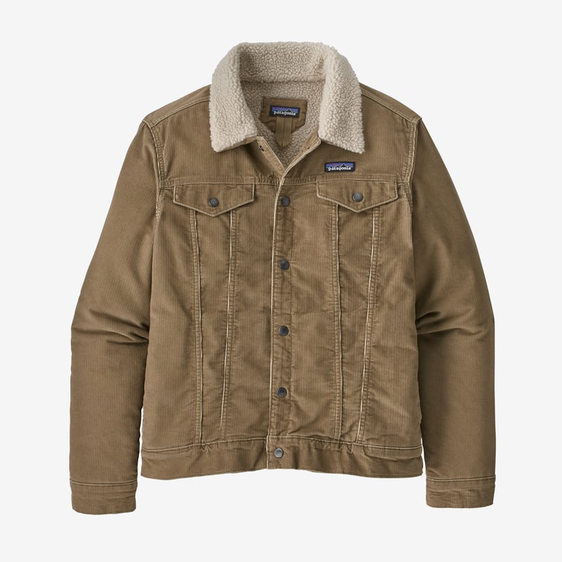 Patagonia Men's Pile-Lined Trucker Jacket - Mojave Khaki