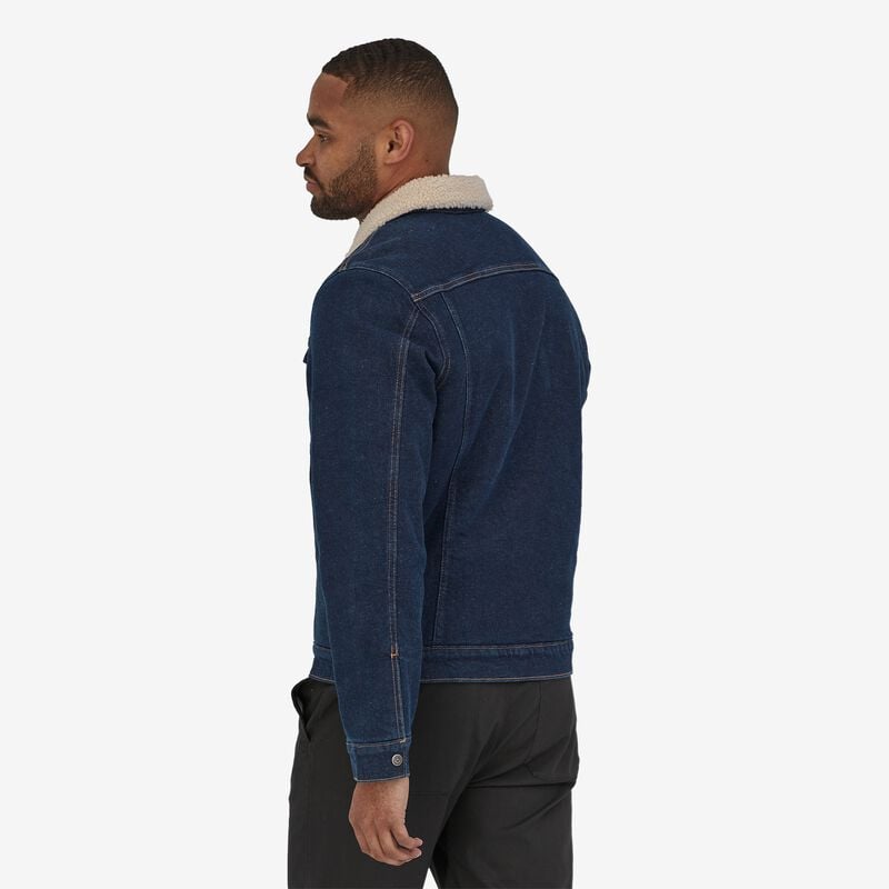 Patagonia Men's Pile-Lined Trucker Jacket - Mojave Khaki