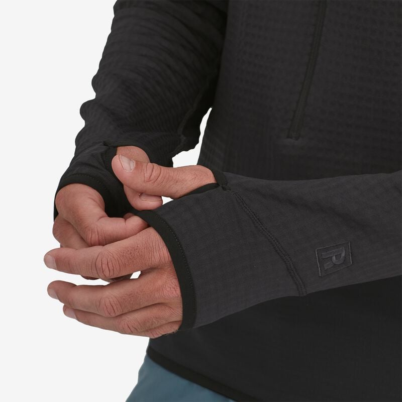 Patagonia Men's R1® Fleece Pullover Hoody - Black