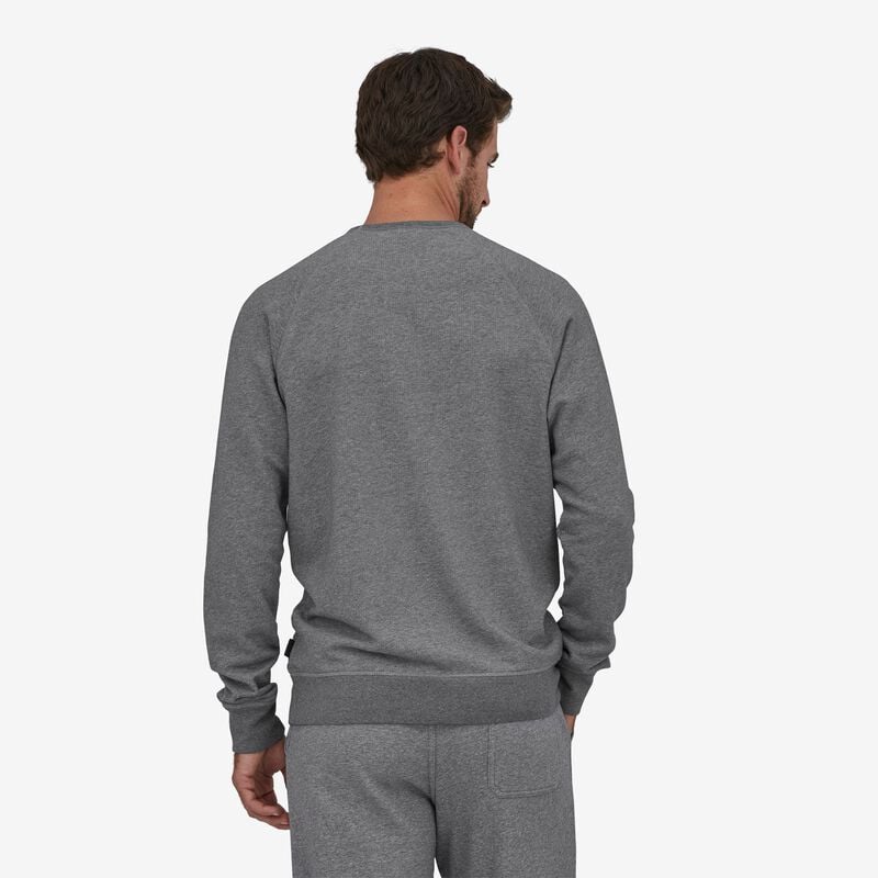 Patagonia Men's Mahnya Fleece Crewneck Sweatshirt - Noble Grey